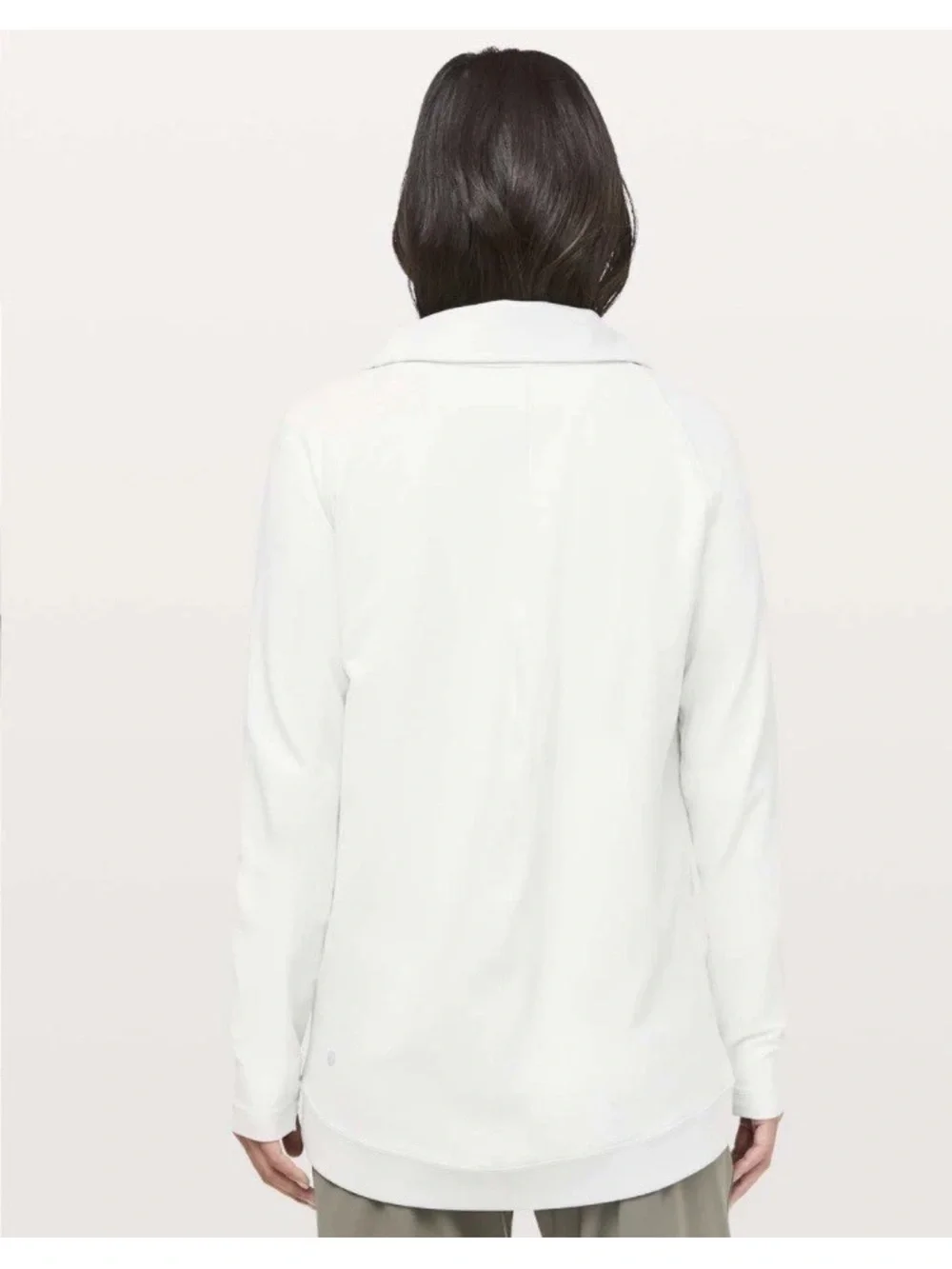 Lululemon That’s A Wrap Jacket Heathered Light Gray Size 6